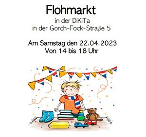 Die DiKiTa lädt zum Flohmarkt ein. 