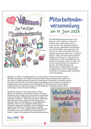 Mitarbeitendenversammlung: Alles anders!