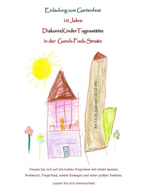 DiKiTa feiert 10-jähriges Jubiläum. DiKiTa feiert 10-jähriges Jubiläum und lädt zum Gartenfest ein.