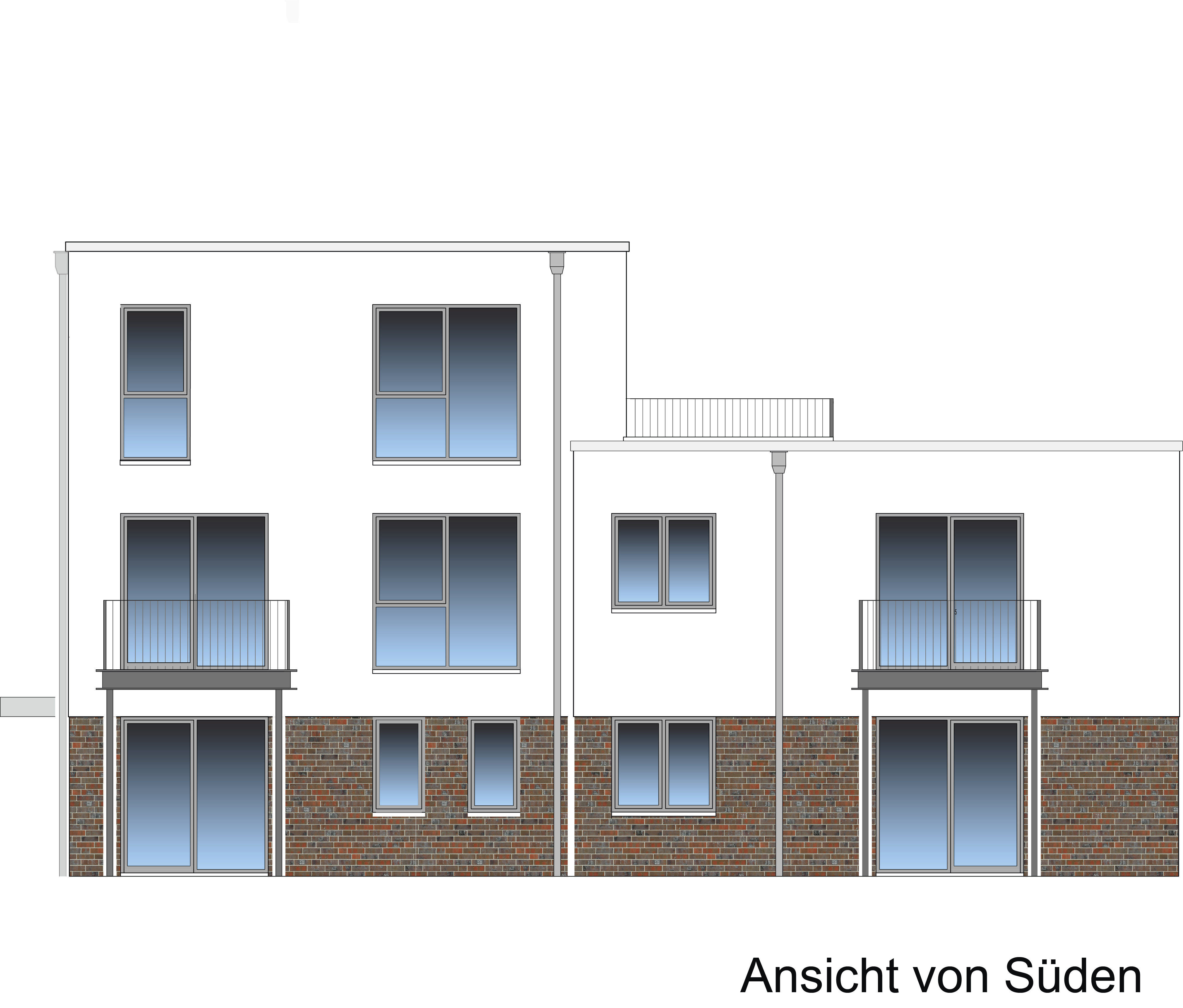 A P Seniorenwohnungen Suedansicht